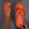Women's EVA Flip Flops Soft Sole Pillow Slides Slip-On Beach & Casual Sandals