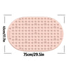 Pink Silicone Foot Massager Pad – Ergonomic Acupressure Foot Massage Mat for Home Relaxation & Fitness