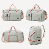 Large Capacity Women's Travel & Sports Backpack with Detachable Strap and Multiple Pockets