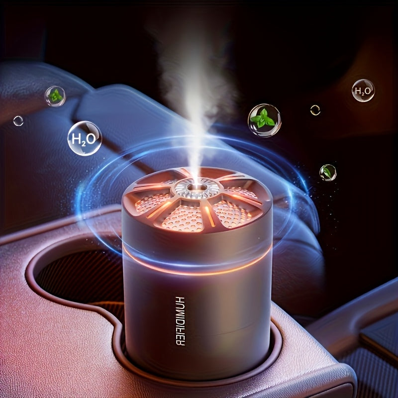 180ml (6.1 fl oz) Mini USB Humidifier & Aromatherapy Diffuser – Quiet Portable Cool Mist for Home, Bedroom & Car, Durable Plastic
