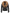 Women's Retro Faux Leather Motorcycle Jacket with Detachable Large Fur Collar - Fall/Winter