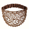 4-Color Lace Headband with Pearl Pendant & Rhinestones — Elastic Wide Hairband for Women, Party & Casual