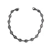 Minimalist 14K Gold-Plated Stainless Steel Coffee Bean Pendant Necklace for Women