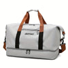 Large Capacity Travel Bag with Wet/Dry Separation – Heavy-Duty Nylon Carry-On Tote for Women, Gym & Yoga