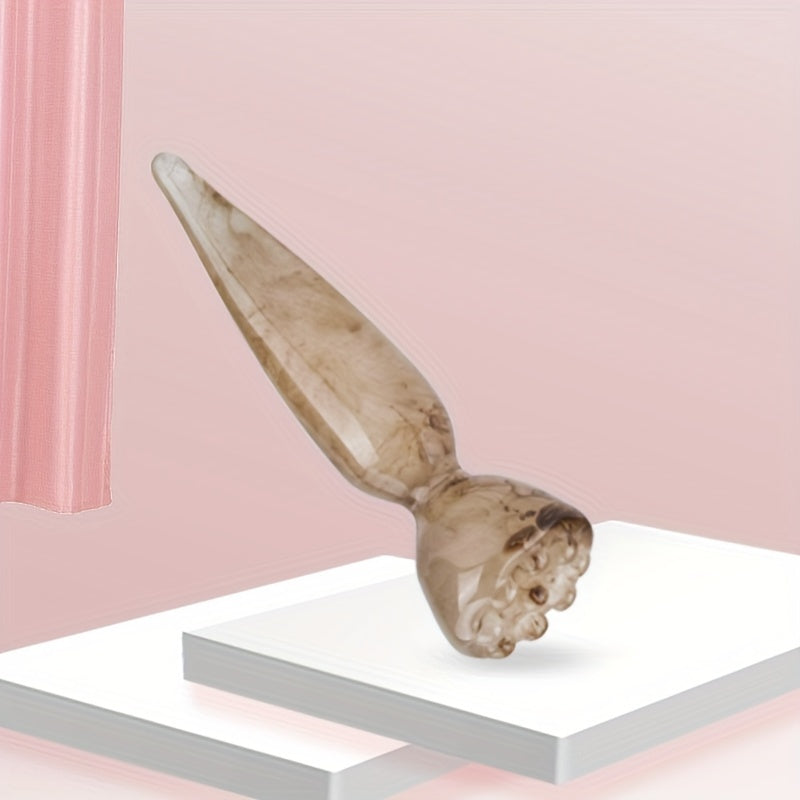 Lily-Shaped Resin Facial & Body Massage Tool — Ergonomic Handheld Eye Massager & Reflexology Tool