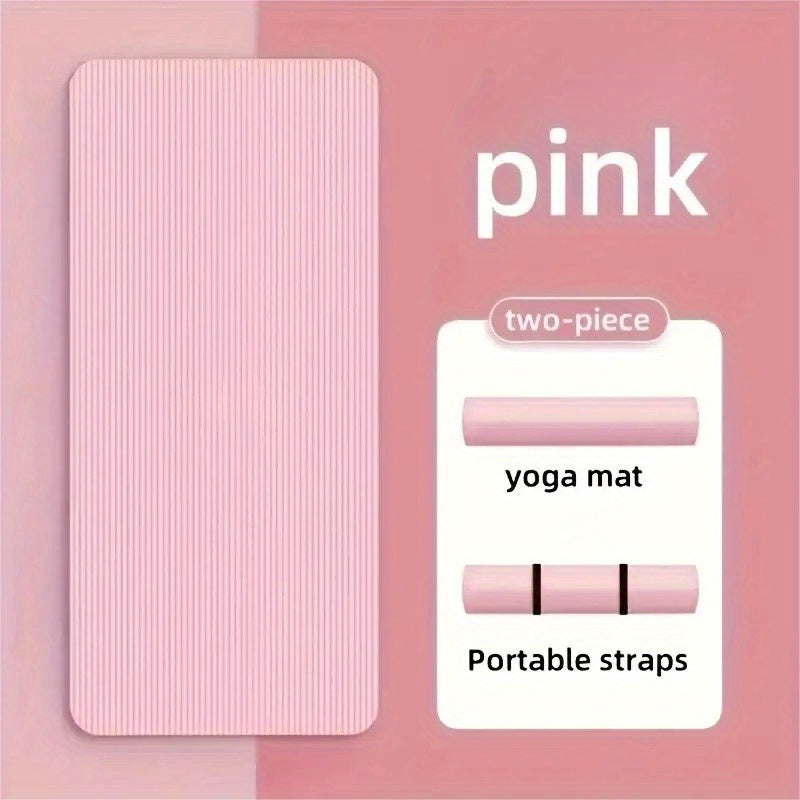 Heavy-Duty Thick Non-Slip Yoga & Exercise Mat for Gymnastics, Pilates & Dance, Ideal for Gym Studio and Outdoor