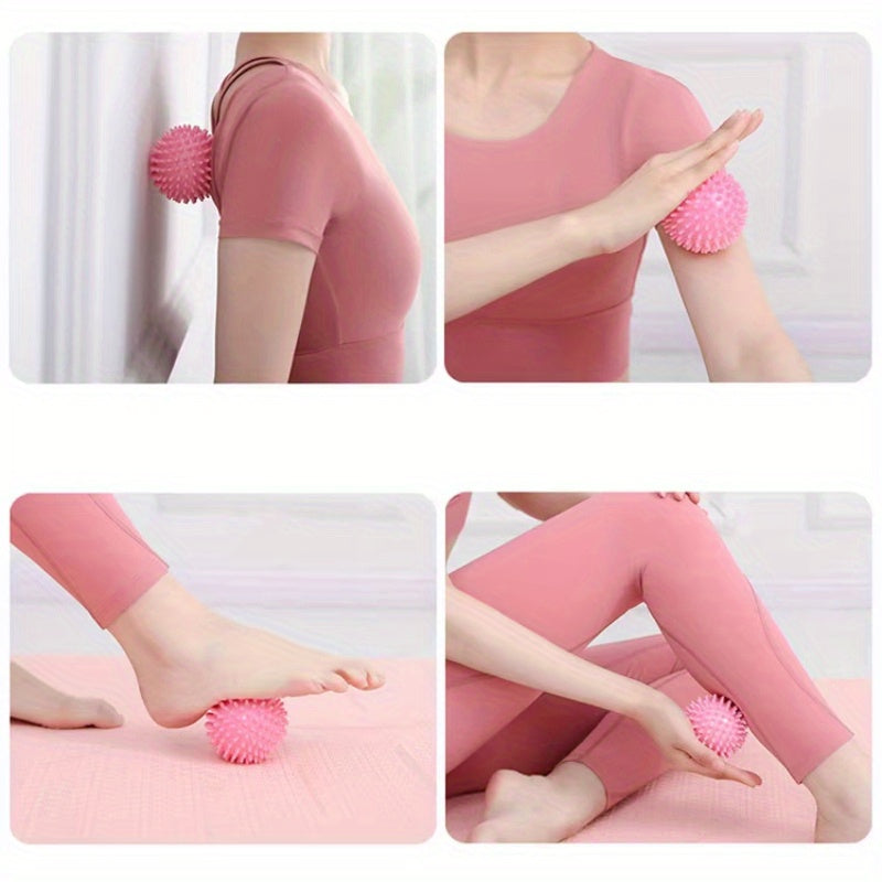 Fascia Massage Ball for Muscle Relaxation — Deep Tissue Neck, Shoulder & Foot Massager for Yoga & Fitness