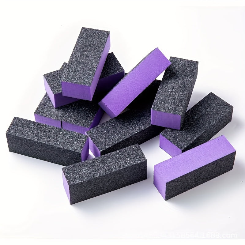 Nail Buffer & File Set — Sanding, Buffing & Polishing Sticks for Smooth, Shiny Nails