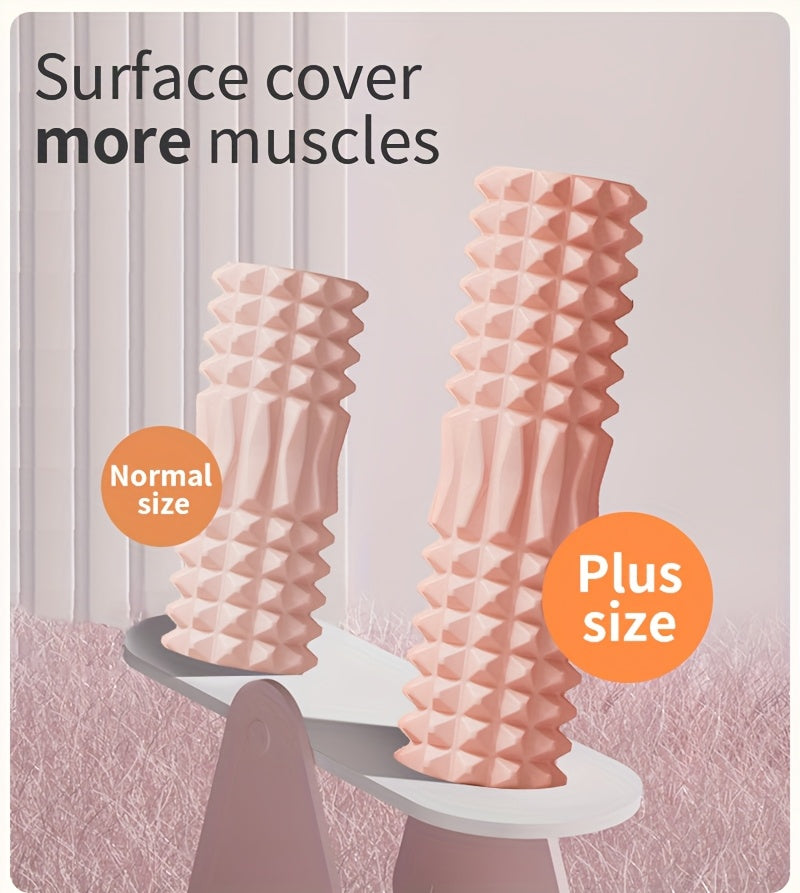 Foam Roller & Massage Stick Set (2-Piece) — Post-Workout Muscle Recovery Roller for Body Shaping