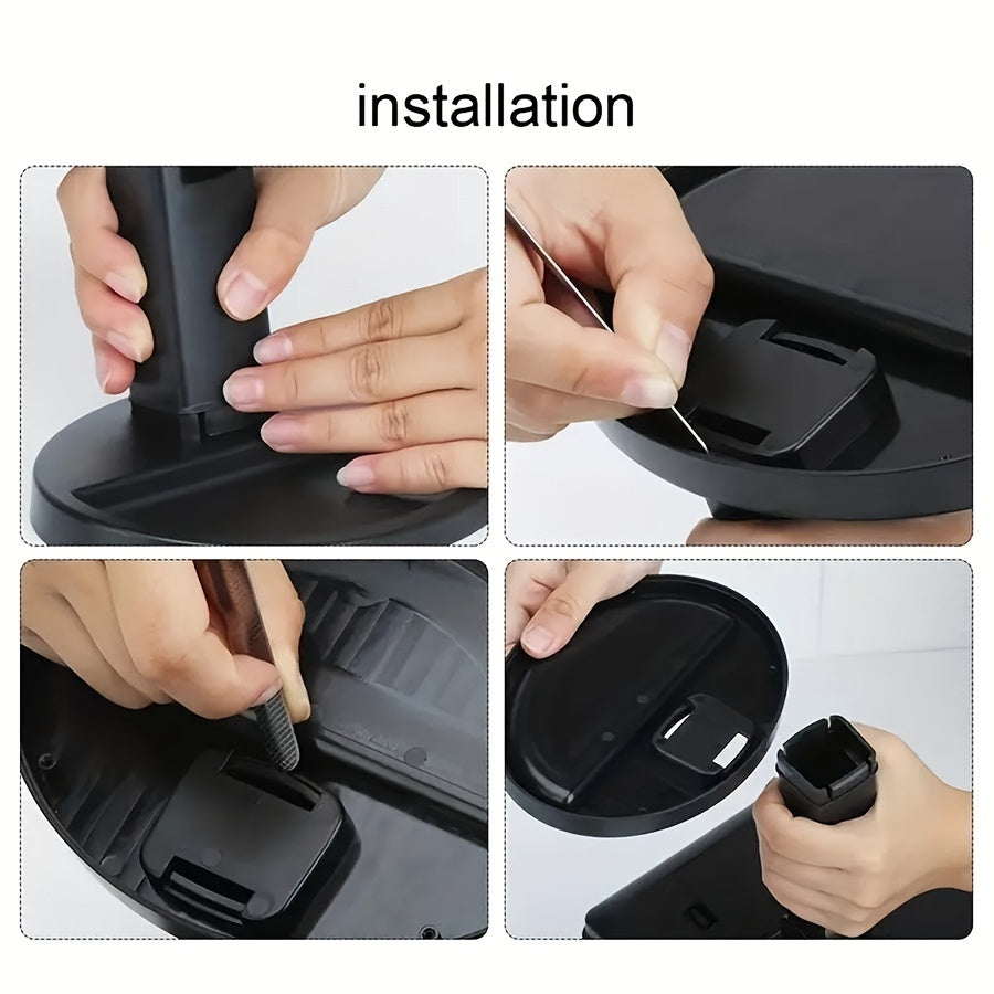 Portable Touchscreen LED Makeup Mirror — USB Powered, 3 Brightness Levels, Adjustable Desktop Vanity — Perfect Mother's Day Gift