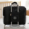 Thickened Large-Capacity Foldable Travel Bag – Women's Maternity & Clothing Storage Tote with Zipper and Trolley Sleeve