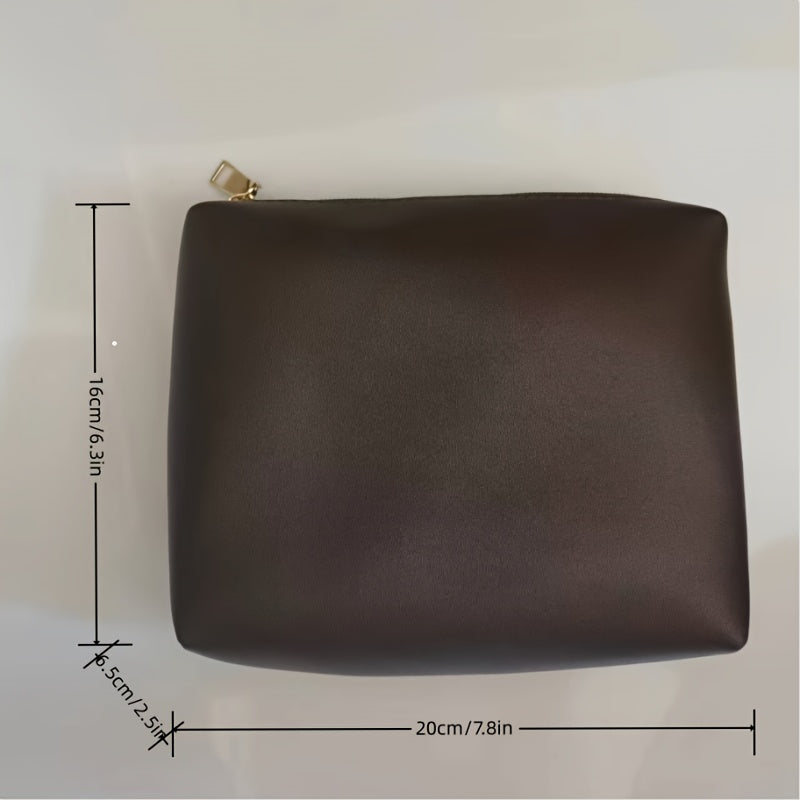 Faux Leather Tote Bag with Twist Lock – Convertible Shoulder & Crossbody Handbag for Women (Khaki, Coffee, White)