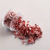 Golden Foil Flakes for Nail Art — Metallic Nail Foils for Resin, Epoxy, Tumblers, Face & Eye Makeup, DIY Crafts