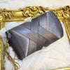 Elegant Braided Clutch Wallet Champagne Evening & Wedding Party Bag
