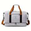 Large Travel & Gym Duffle Bag with Shoe Compartment, Yoga Tote & Maternity Carry-On