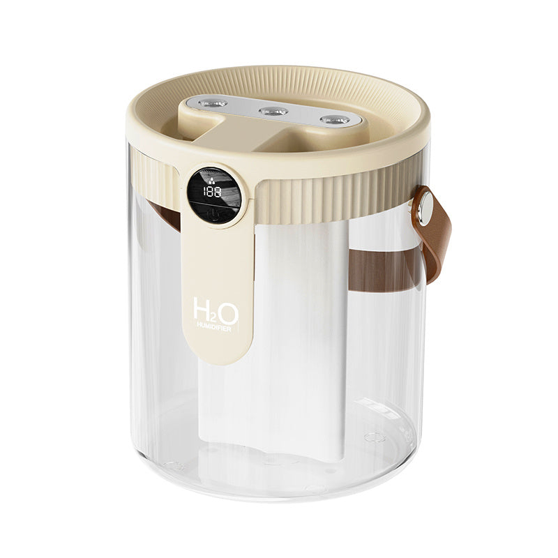 Mini USB Humidifier & Aromatherapy Diffuser — Quiet Portable Mist Sprayer, USB-Powered, Push Button, Compact for Home Bedroom Car