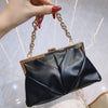 Women's White Lace Crossbody Clutch with Detachable Chain Strap - Wedding & Evening Bag
