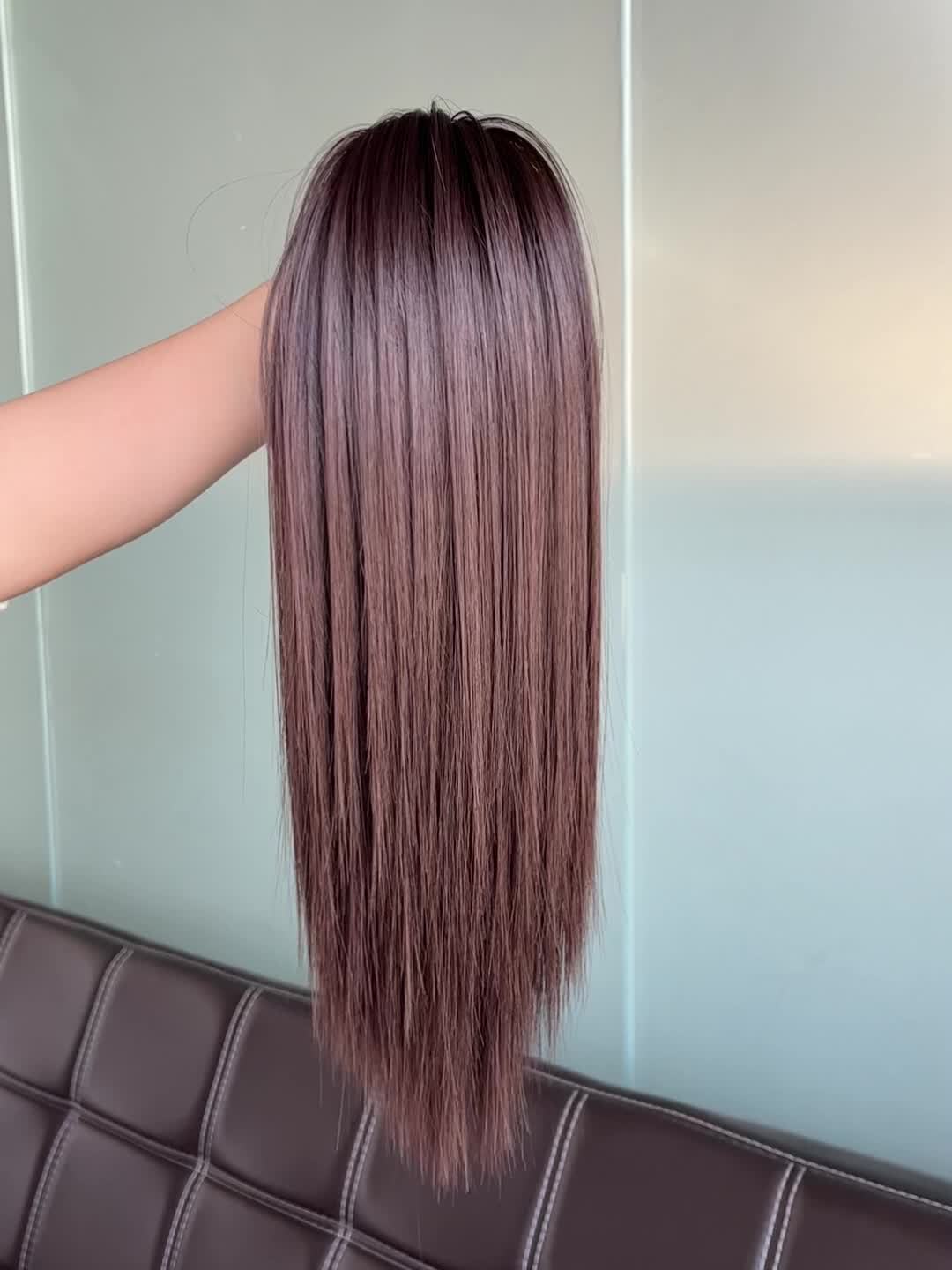 16-Inch (40 cm) Messy Short Straight Clip-In Ponytail Extension with Claw Clip - Synthetic Natural Look for Women