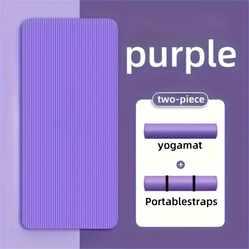 Heavy-Duty Thick Non-Slip Yoga & Exercise Mat for Gymnastics, Pilates & Dance, Ideal for Gym Studio and Outdoor