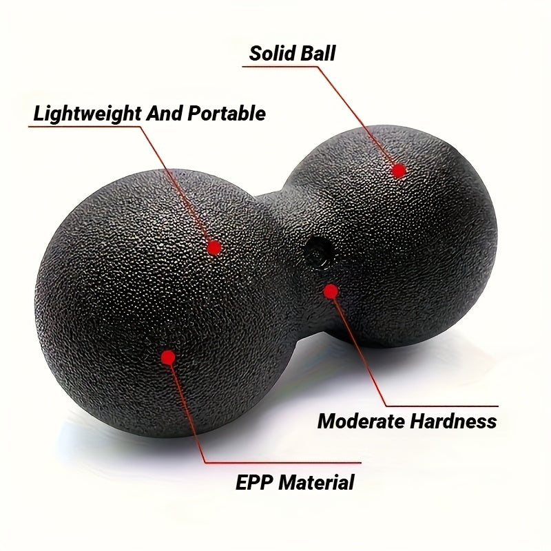 2-Pack EPP Massage Balls for Yoga and Fitness - Textured Trigger Point Muscle Massagers for Back, Feet and Deep Tissue Relief