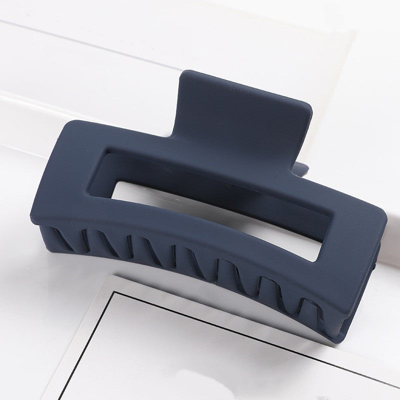 Multicolor Large Acrylic Rectangle Hair Clip Thick Resin Claw for Long Thick Hair Nonslip Jaw Clip