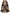 Plus Size Color Block Flared Skirt with Elastic Waist & Tie Front - Spring/Summer Women's Skirt